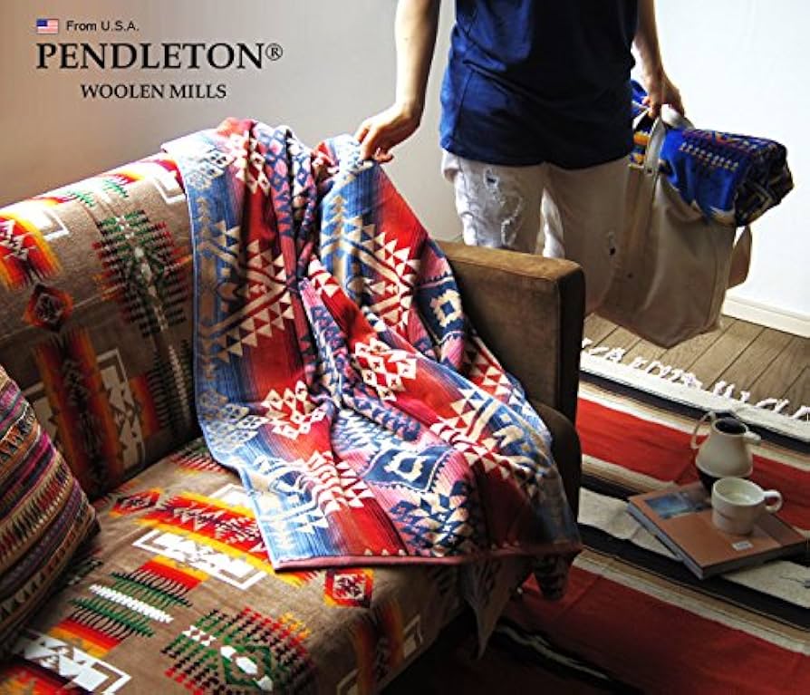 Amazon｜PENDLETON ジャガードタオル バスタオル [ Spider Rock